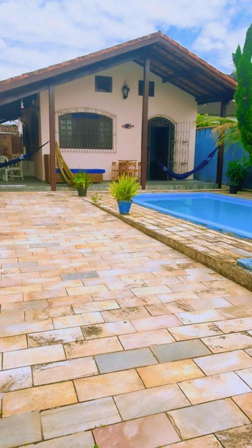 Lugar Encantador E Aconchegante, Com Piscina กัวรูจา ภายนอก รูปภาพ